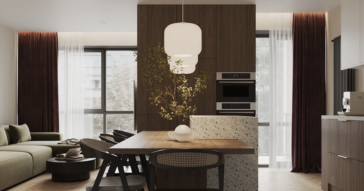 Furnished interior preview